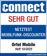 connect Netztest 2025 - Ortel - sehr gut
