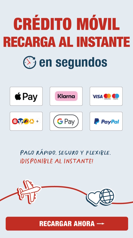 Popup: Handyguthaben sofort aufladen