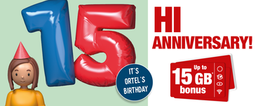 15 Years Ortel Mobile - Time to Celebrate