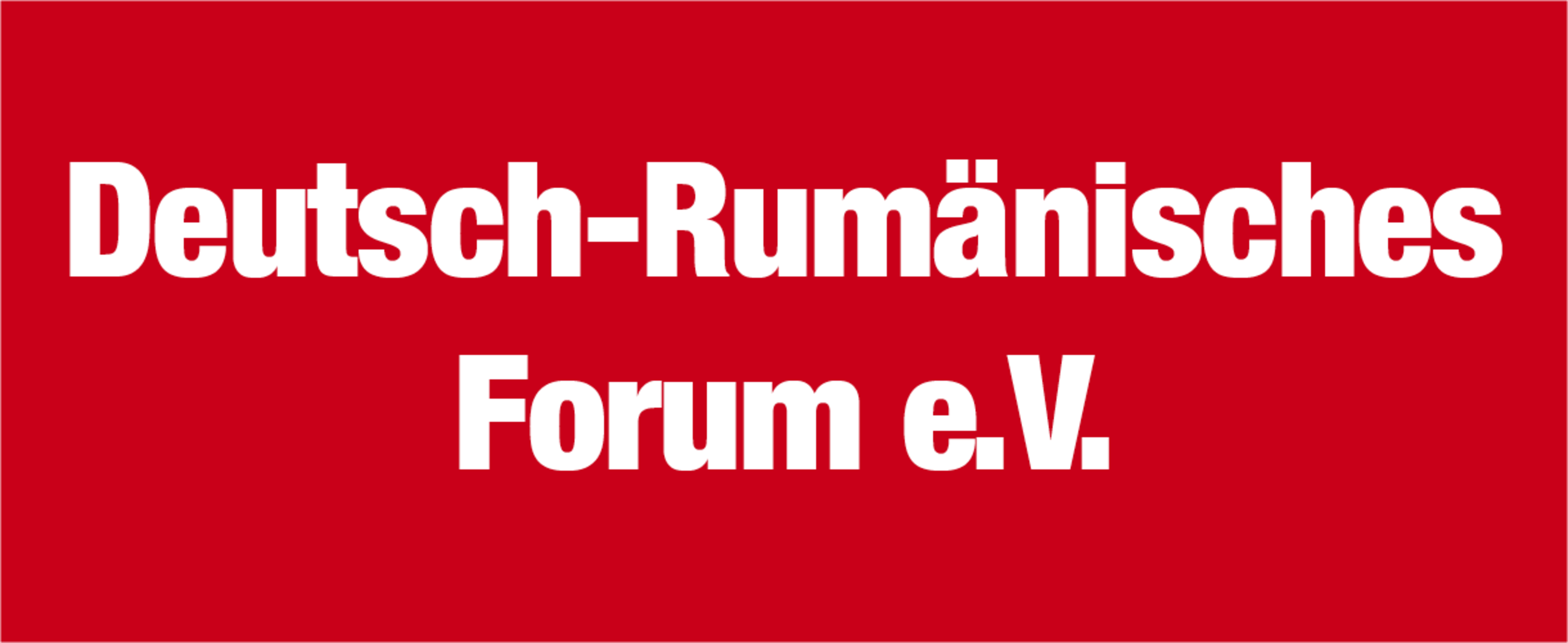 Deutsch-Rumänisches Forum e.V.