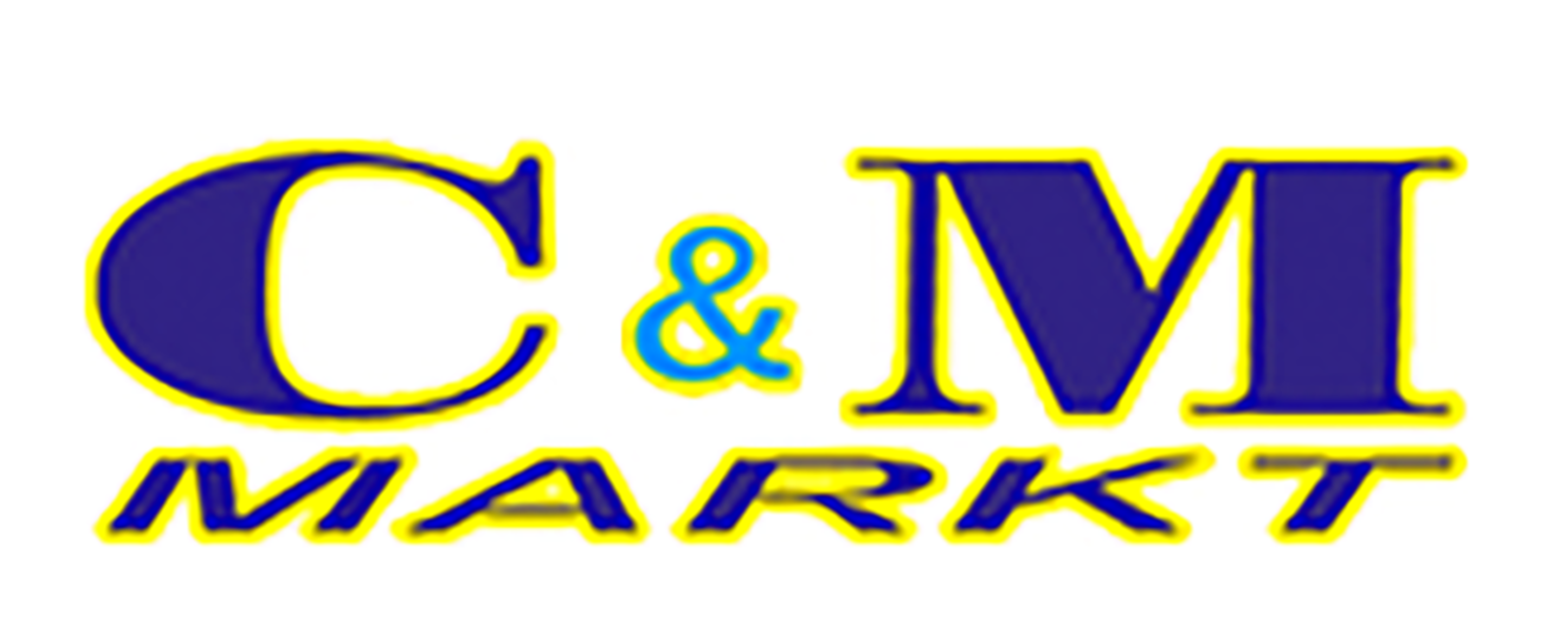 Logo-Lebensmittelgeschäft C&M Markt