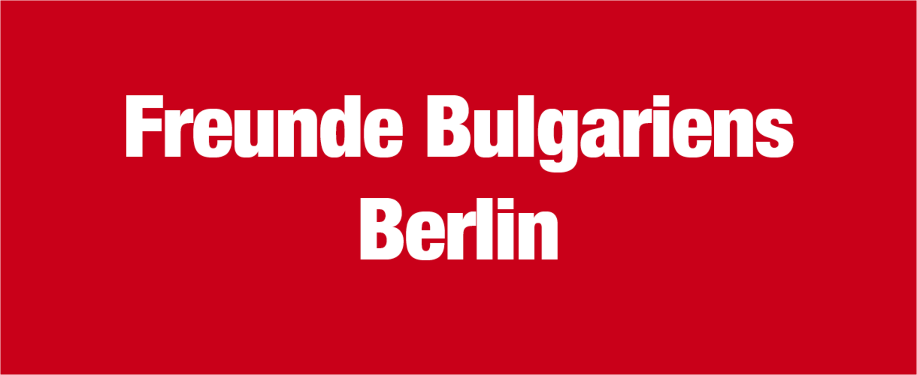 Freunde Bulgariens Berlin / Brandenburg e.V.