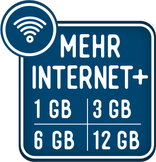 Ortel Mobile - Prepaid Internet M+ | 30 GB Internet flat rate