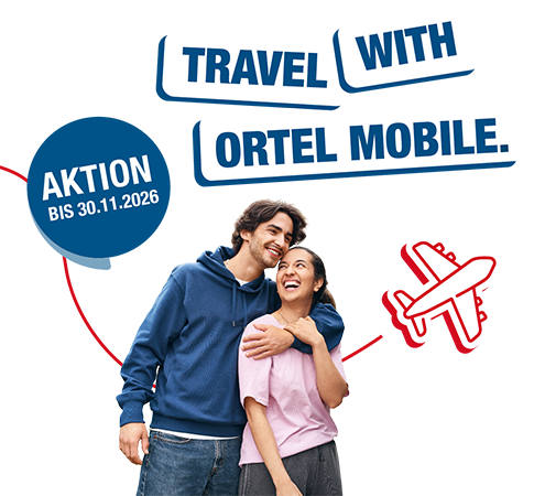 Travel with Ortel Mobile: Aktion bis zum 30.11.2026